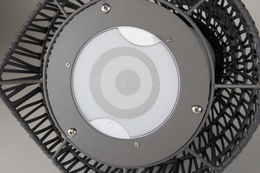 Le Zen Enzy Grey - vinkøler med højttaler og LED-lys