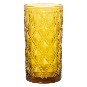 HIGH MUSTARD GLASS GLASS 400ML °7.5X14CM, DISHWASHER SUITABLE LL15018