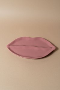 Sisi lips plate, pink