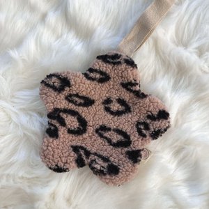 Schnullertuch Blume - Leopard I