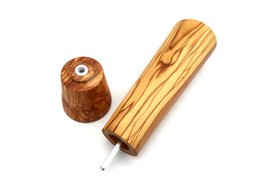 Salz- und Pfeffermühle Mühle handgemacht aus Olivenholz