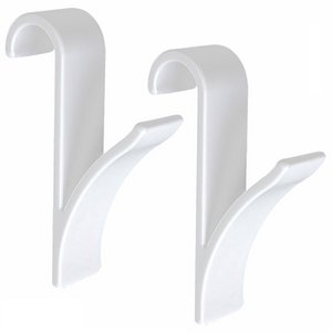 Radiatorhaak kunststof 6x2,5x9,5cm 2st