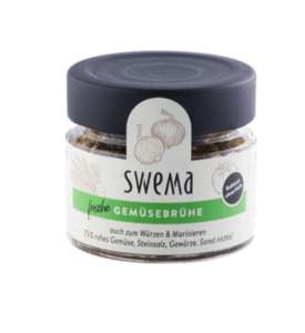 Fresh organic vegetable broth 85g for 3 liters