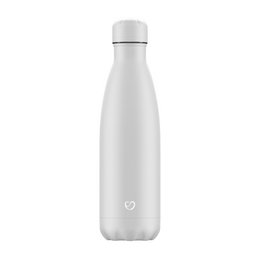 Slokky Mono White Bottle & Lid - 500ml