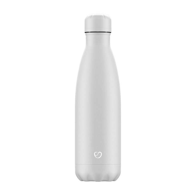 Slokky Mono White Bottle & Lid - 500ml