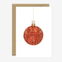 Ornament - Christmas Greeting card