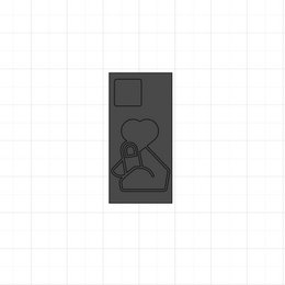 MØNSTER TIL DIY TELEFON CASE (stick-on) iphone 12