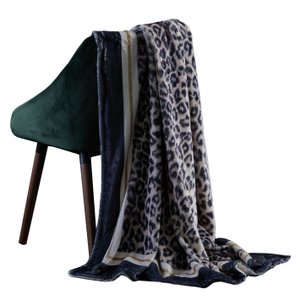 Leon Plaid bruin - 130x170cm