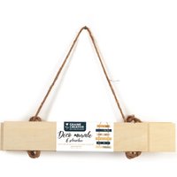 WALL DECORATION 6 BOARDS PLYWOOD 300x310x3MM