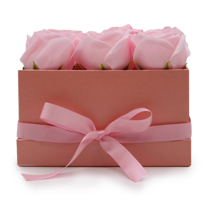30 Pezzi Simulazione Rosa Singola Fiore Di Sapone Rosa Coreano - 8