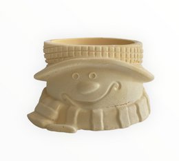 New In! Snowman Tealight Holder  - made of Jesmonite