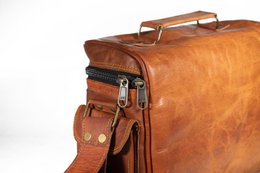 bolso cámara marshall de piel
