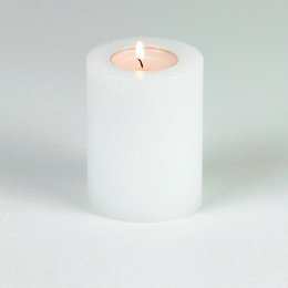 Zonde! Tealight Holder Permanente kaarsentrend warm wit ∅ 7 cm