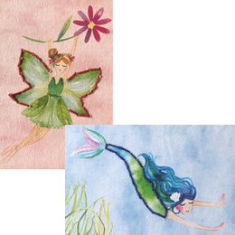 Craft set Prick-Stick 'Dreams' Prickeln + Sticken