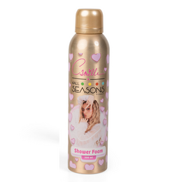  Shower foam in a gold-colored bottle with a floral design. Contains 200ml of product. Suitable for use in the shower.