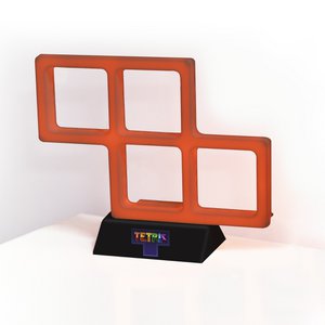 Tetris - Neon Light (rood)