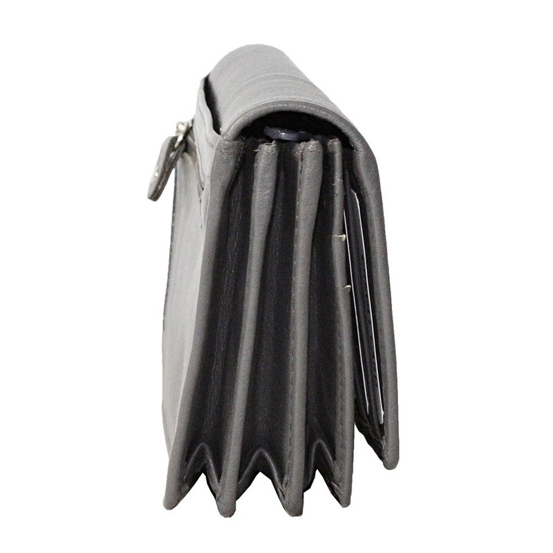 Cartera Mujer Piel Vaqueta - RFID Antideslizante - Cartera Mujer Ideal