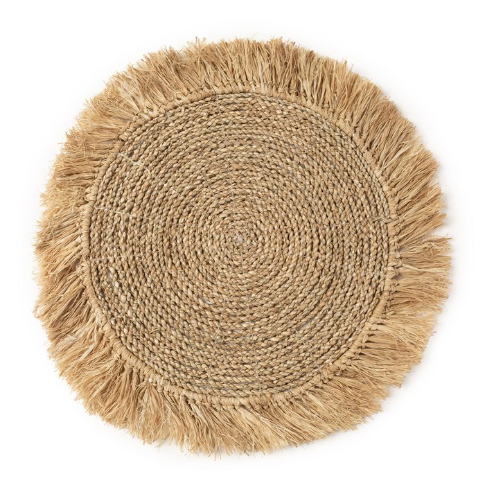 De Seagrass Raffia Placemat - Naturel