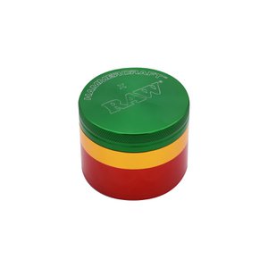 RASTA aluminum grinder with 4 compartments