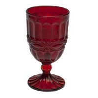 WATER / WINE GLASS 27 CL VINTAGE RED