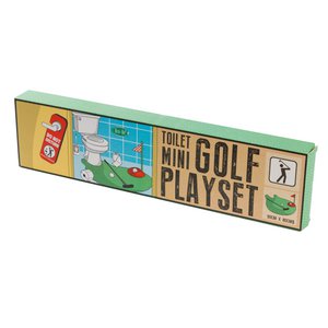 RET-HOH Mini golf / toilet golf game for children & adults gone = gone