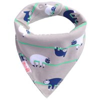 Puntslab Lazy Sloths - baby slabbetje