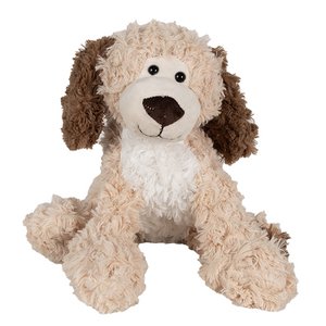 Knuffel Hond 26 cm Bruin Plauche