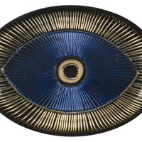 22x15.5 cm dark oval cup