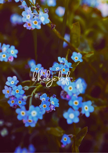 Eco card - I love you