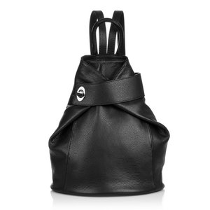 Florence Artegiani. Edvige Women's backpack bag. Genuine leather Dollaro