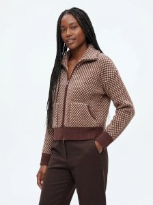 Strukturierte Jacke – aus Bio-Faser für absoluten Komfort