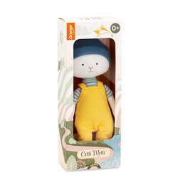 Katoen zacht speelgoed, Cotti Motti - Nicky the Cat (30 cm)