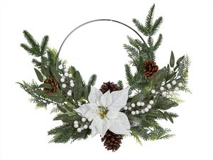 KRANZ MIT WEIßER OSTERBLUME HM91048