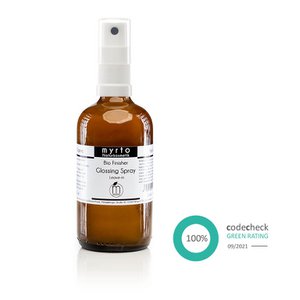 myrto Bio Finisher Glossing Gel - hair gel for heat protection and shine