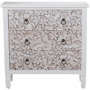 KISTAANBIEDING MET 3 LADEN WIT HOUT LL49736 NO11