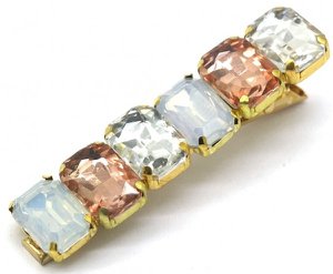 H-B23.2 H636-007 Hair Clip Stones