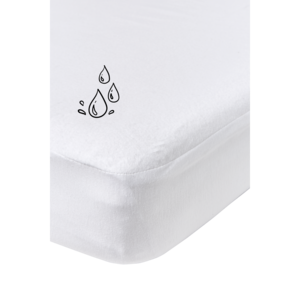 Wasserdichtes sitzendes Blatt weiß