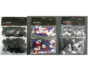 Hair elastics bag of 120 pieces assorted