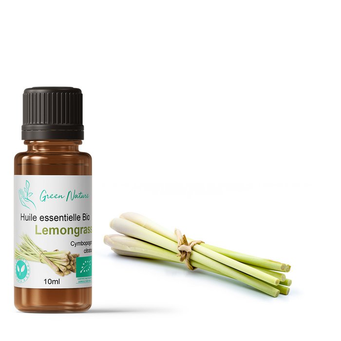 Lemongrass Organic Essential Oil