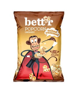 Popcorn Salted Caramel, organic, Bett'r, 60g