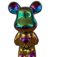 Ceramic bear 18cm colorful