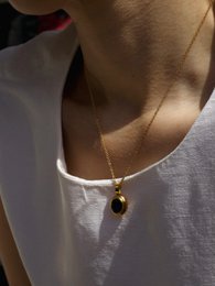 Atlas - Crystal Drop Pendant halskæder