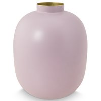 Vase Metal Matt Lilac 32cm