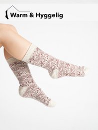 Calcetines de lana escandinava "Noruega"