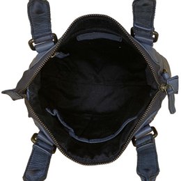 Umhängetasche aus geflochtenem und gewaschenem Leder in 4 Farben