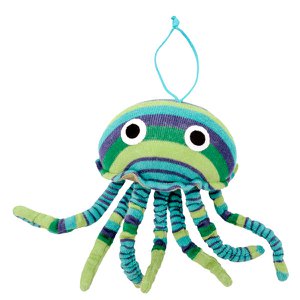 Babyrassel Sockenqualle türkis