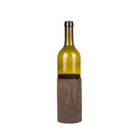 Joy Kitchen bottle candle holder on wooden base - Bottly