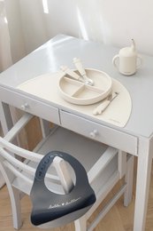 Sippy Cup in silicone - Beige ostrica
