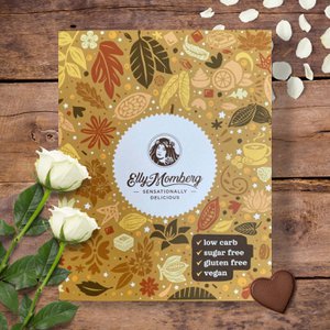 Gouden Geschenkdoos - Riegelrepen - Veganistische chocolade, geen toegevoegde suikers en glutenvrij