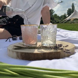 Lavender Gimlet - Cóctel de ginebra